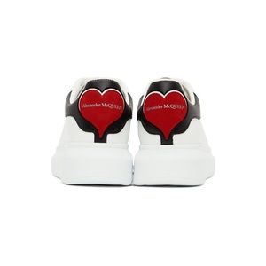alexander mcqueen heart sneakers